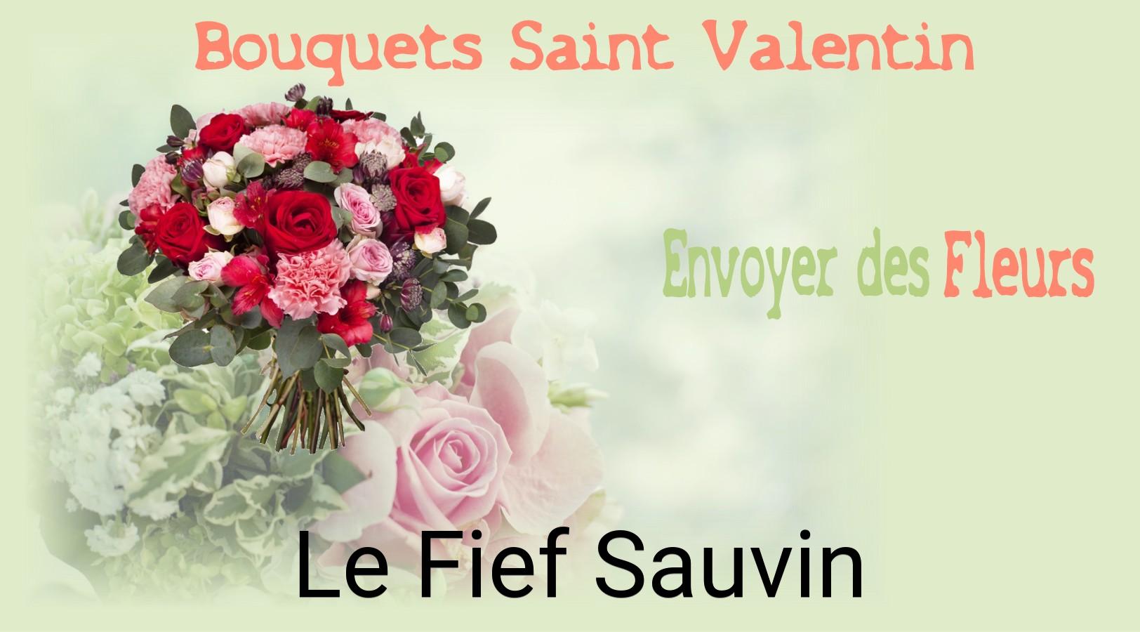 Roses de Saint-Valentin livrées à Le Fief-Sauvin